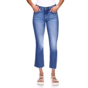 MSRP $189 DL1961 Bridget Instasculpt High Waist Crop Bootcut Jeans Blue Size 32